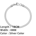  Discover timeless snake chain bracelets designed for women, featuring a trendy gold-plated stainless steel Cuban chain bracelet. Perfect for gifting to stylish women who appreciate quality jewelry.