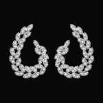 2024 New Wedding Jewelry Set for Women Saudi Arabia 4 Pieces Zirconia Bridal Jewellery Collection Necklace Set