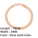  Discover timeless snake chain bracelets designed for women, featuring a trendy gold-plated stainless steel Cuban chain bracelet. Perfect for gifting to stylish women who appreciate quality jewelry.