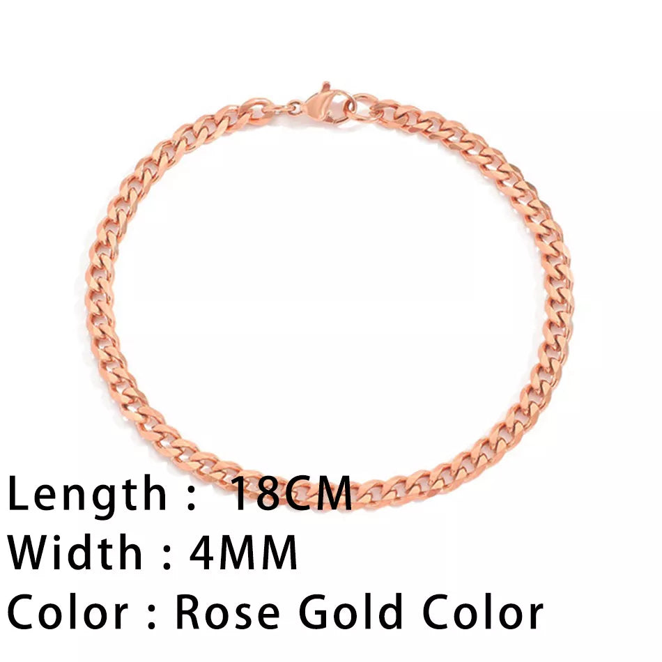  Discover timeless snake chain bracelets designed for women, featuring a trendy gold-plated stainless steel Cuban chain bracelet. Perfect for gifting to stylish women who appreciate quality jewelry.