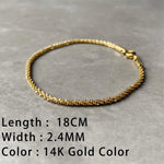  Discover timeless snake chain bracelets designed for women, featuring a trendy gold-plated stainless steel Cuban chain bracelet. Perfect for gifting to stylish women who appreciate quality jewelry.