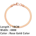  Discover timeless snake chain bracelets designed for women, featuring a trendy gold-plated stainless steel Cuban chain bracelet. Perfect for gifting to stylish women who appreciate quality jewelry.