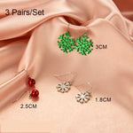 Trendy Statement Christmas Earrings