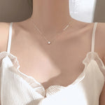 925 Sterling Silver AAA Zircon Necklace