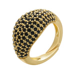 2025 NEW creative gold color Ring For Women rainbow rings women Finger Rings Fashion jewelry wholesale VJ77