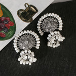 Bohemia Indian Jewelry Sets Bollywood Bridal Gold Color Earrings Ring Pearl Wedding Sieraden Women Fashion Jewellery Set