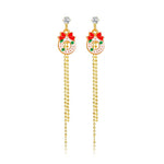 Trendy Statement Christmas Earrings