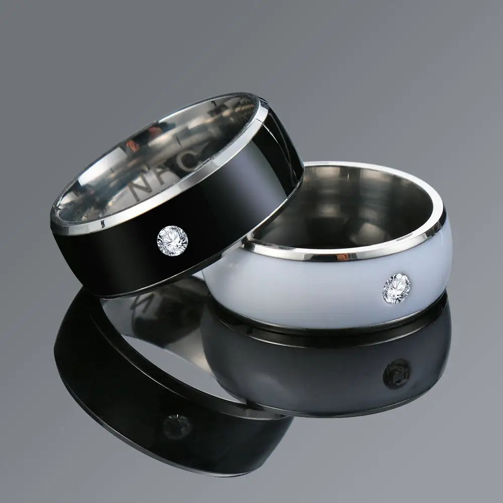 Waterproof Technology Android Phone Equipment NFC Finger Ring Wearable Connect Smart Intelligent