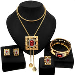 Explore our exquisite collection of costume jewelry inspired by African fashion, featuring stunning jewelry sets, long necklaces, and luxurious Dubai jewelry pieces.