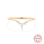 18K Gold Plated 925 Sterling Silver Ring