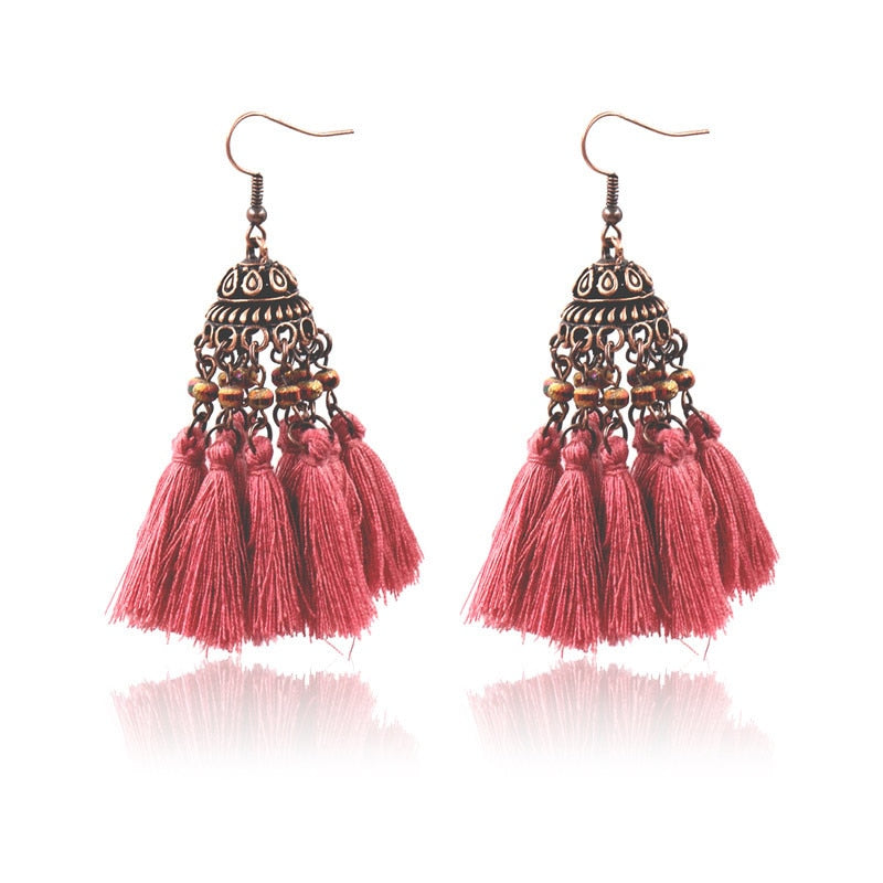 Bohemian Long Dangle Earrings