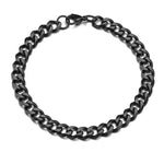 Crafted with the utmost precision and care, this Stainless Steel Bracelet in Punk style looks stunning on any man. Round shape, metal material, and Link Chain type add to the allure of this timeless piece. An exquisite choice for fashion-forward men.