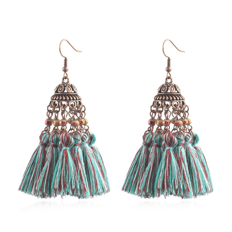 Bohemian Long Dangle Earrings