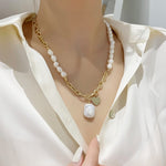 Magnificently crafted, this Round Choker Necklace is made from Alloy and Pearls. The perfect addition to any wardrobe, this Necklace adds an exquisite touch to any ensemble and is sure to make heads turn! Seize this beautiful item today to add a unique fashion statement to your look.