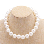 New Fashion Pearl Necklace Clavicle Chain For Elegant Women Gift Anniversary Wedding Neck Jewelry Love Pendant Gift