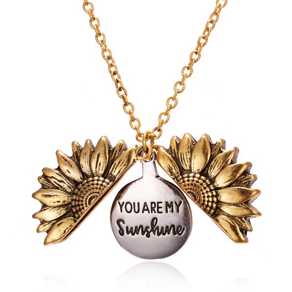 Cute Sunflower Necklace