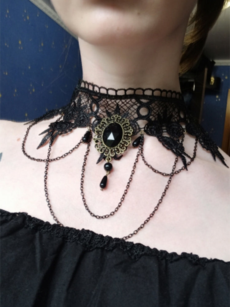 Vintage Fashion Gothic Choker Necklace