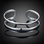 925 Silver Flat Bangles