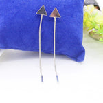 Explore the intricate details of these 7.5CM Triangle Chain Earrings! Boasting a beautiful bohemian-style design, this story-telling jewellery is crafted from exquisite metal alloy and shaped into a unique geometric pattern. A luxurious addition to any wardrobe, these fashionable drop earrings make the perfect statement piece.