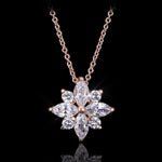 Crystal Snowflake Necklace