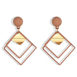 Fashion Statement Geometric Drop Earrings