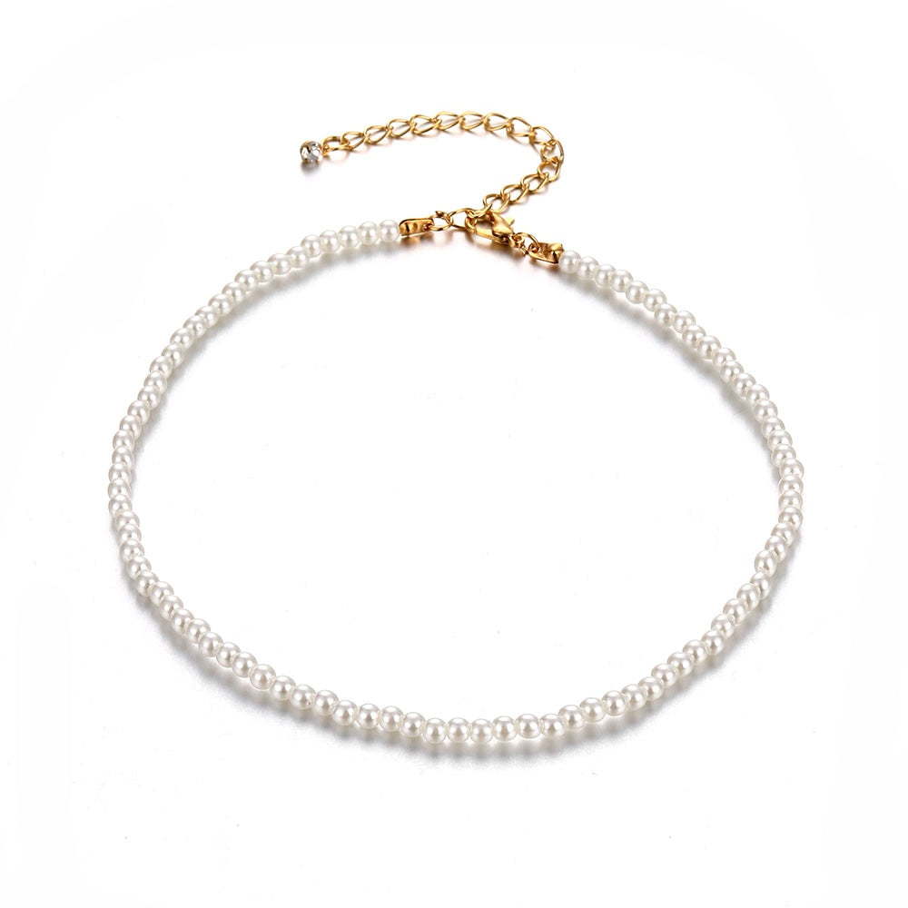 Thick Chain Toggle Clasp Necklace