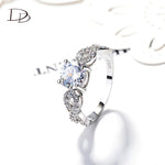 Fashion AAA Rhinestone Sterling Silver Ring