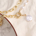 Magnificently crafted, this Round Choker Necklace is made from Alloy and Pearls. The perfect addition to any wardrobe, this Necklace adds an exquisite touch to any ensemble and is sure to make heads turn! Seize this beautiful item today to add a unique fashion statement to your look.