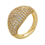 2025 NEW creative gold color Ring For Women rainbow rings women Finger Rings Fashion jewelry wholesale VJ77