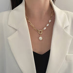 Magnificently crafted, this Round Choker Necklace is made from Alloy and Pearls. The perfect addition to any wardrobe, this Necklace adds an exquisite touch to any ensemble and is sure to make heads turn! Seize this beautiful item today to add a unique fashion statement to your look.