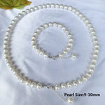 An exquisite collection of natural freshwater pearl jewelry sets made from 100% S925 silver. These sets include stunning pearl bracelets and necklaces, perfect for women who appreciate fashion and elegance. Whether it's for a wedding or anniversary, these jewelry sets make for a thoughtful and timeless gift.