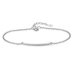 Fashion Silver Heart Charms Bracelet Bangle