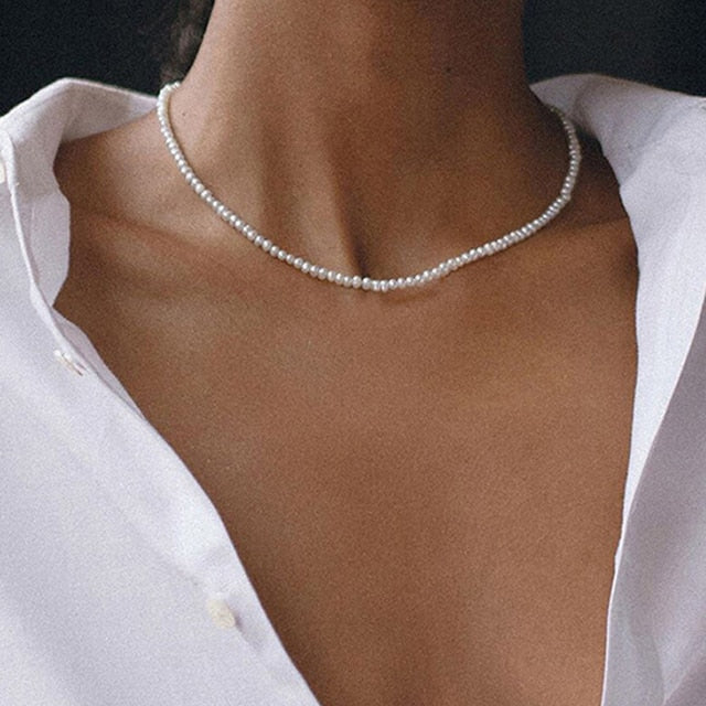 Magnificently crafted, this Round Choker Necklace is made from Alloy and Pearls. The perfect addition to any wardrobe, this Necklace adds an exquisite touch to any ensemble and is sure to make heads turn! Seize this beautiful item today to add a unique fashion statement to your look.