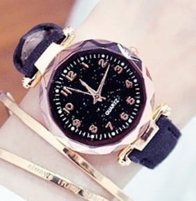 Rhinestone Romantic Starry Sky Women's WristWatch