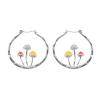 Vintage Mushroom Shaped Earrings