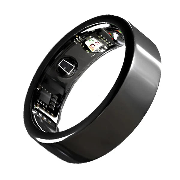 Experience the cutting-edge technology of the Titanium Dark Mobile App Integration Smart Ring, a fashionable and health-focused accessory. With its high-quality technology and verified app control, this smart ring seamlessly integrates with your mobile device, offering a unique and innovative user experience.