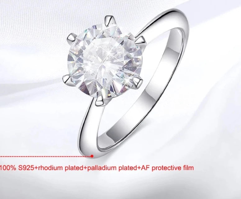 This exquisite 1-5CT VVS1 Lab Diamond Solitaire Ring is a stunning piece of jewelry designed for women. It is perfect for engagements, promises, and weddings, adding a touch of elegance and beauty to any occasion.