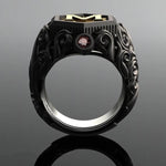 Classic Retro Black Ring