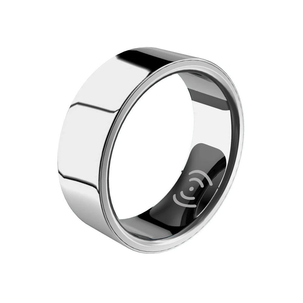 Enhance your fitness journey with the Smart Ring Activity Fitness Tracker, a stylish finger ring compatible with both IOS and Android devices. This innovative device not only monitors your heart rate, sleep patterns, blood oxygen levels, and blood pressure, but also makes for a perfect gift for women who value their health and well-being.