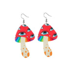 Vintage Mushroom Shaped Earrings