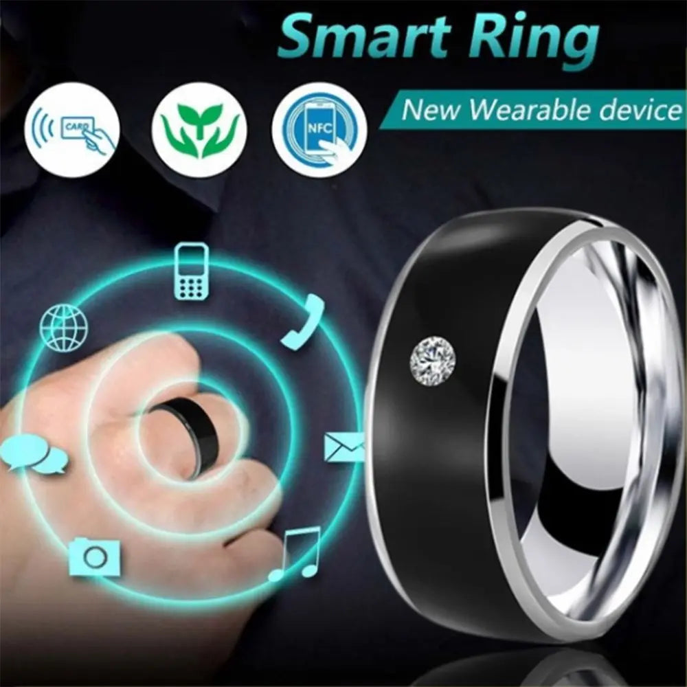 Waterproof Technology Android Phone Equipment NFC Finger Ring Wearable Connect Smart Intelligent