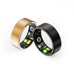 Fashion Smart Ring 2024 stainless steel Waterproof Finger Rings Mens Womens Heart Rate Blood Oxygen Sleep Health Monitor