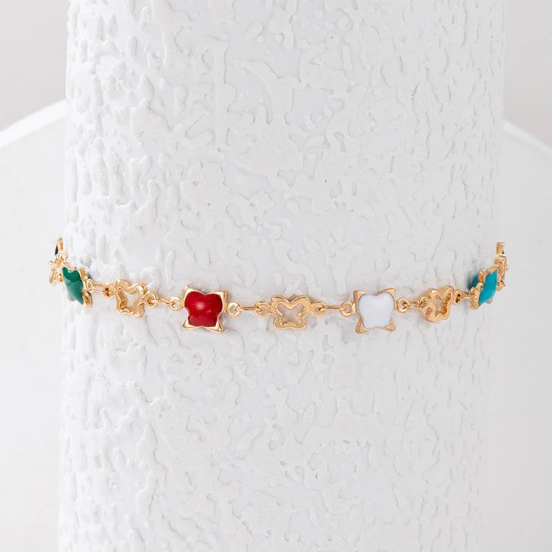 This anklet is a beautiful accessory that will complement any bohemian outfit, making it a must-have for those who appreciate unique and stylish jewelry pieces.