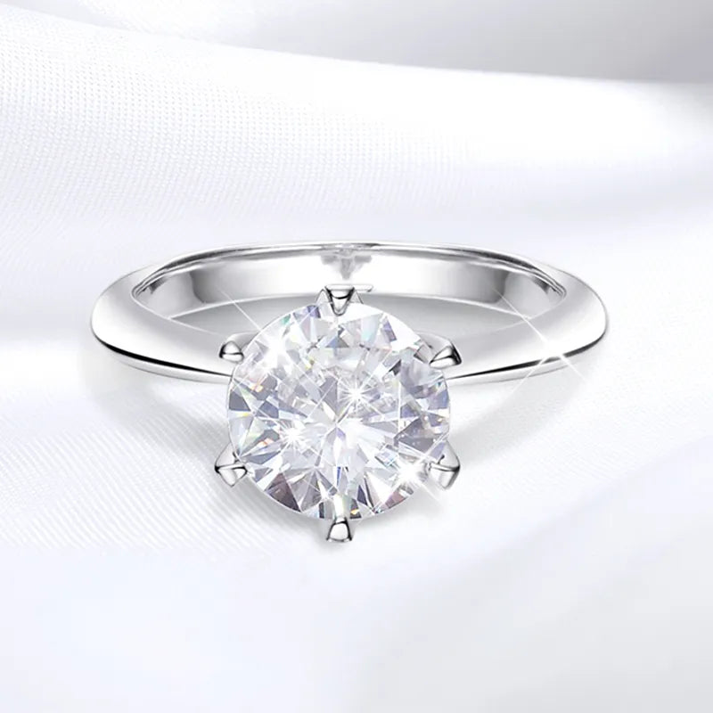 This exquisite 1-5CT VVS1 Lab Diamond Solitaire Ring is a stunning piece of jewelry designed for women. It is perfect for engagements, promises, and weddings, adding a touch of elegance and beauty to any occasion.