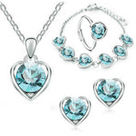 4 Pcs/Set Luxury Classic Jewelry Set