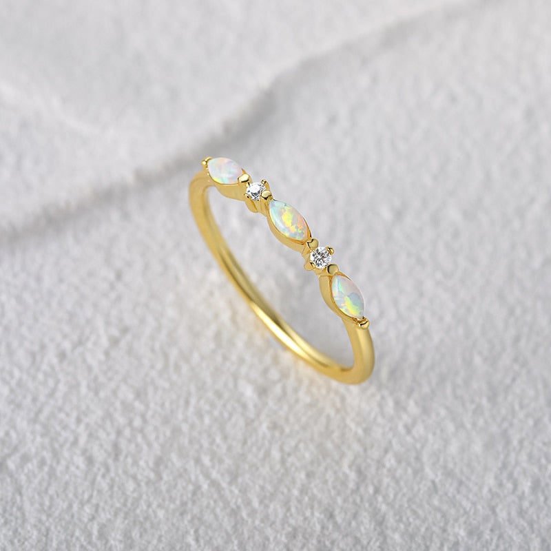 18K Gold Plated 925 Sterling Silver Ring