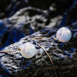 2025 New Inlaid Rhinestone Pearl Stud Earrings Women Personality Fashion Unique Design Earrings Wedding Jewelry Birthday Gift