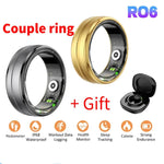 R06 Smart Ring Men Women 2024 New For XIAOMI Heart Rate and Blood Oxygen Monitor IP68 & 5ATM Waterproof Multi-sport Mode