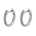  Gold Filled Hoop Drop Earrings Set for Women Ear Cuff Blue Zircon Enamel Dangle Earrings 2023 Fashion Jewelry Wholesale