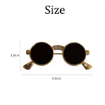 Unique vintage metal glasses shaped pins that add a touch of punk style to your outfit. These mini sunglasses brooches are perfect for both women and men, making them versatile accessories for any party or special occasion. Elevate your clothing game with these trendy and eye-catching pieces.